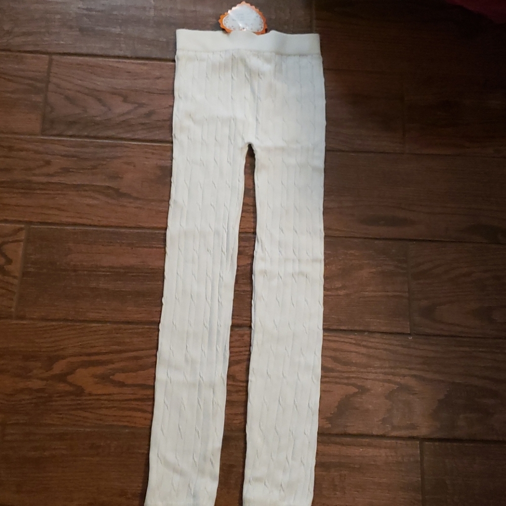 Sweater leggings one size